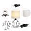 Lampe de table avec abat-jour en tissu et base en fil métallique-1248307280-1248307309