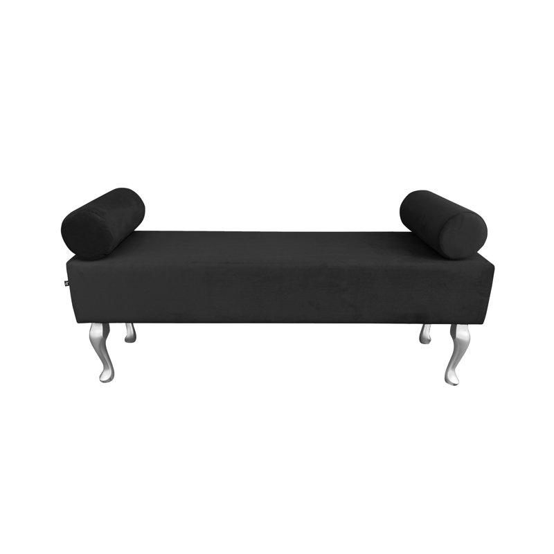 Upholstered Bench, Graphite