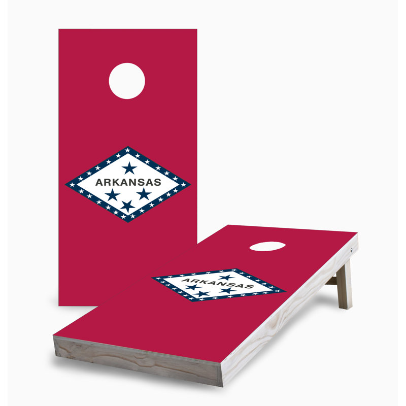Ensemble de panneau de maïs avec lumières DEL, Connecticut State Flag, Arkansas
