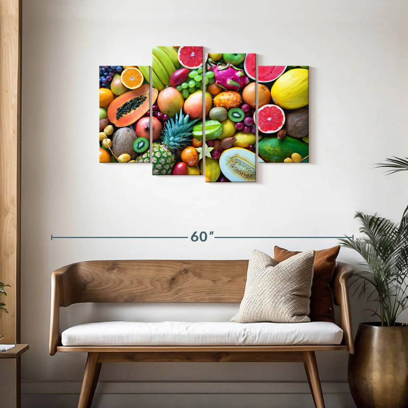 Ripe Tropical Fruits, 27" H x 43" W