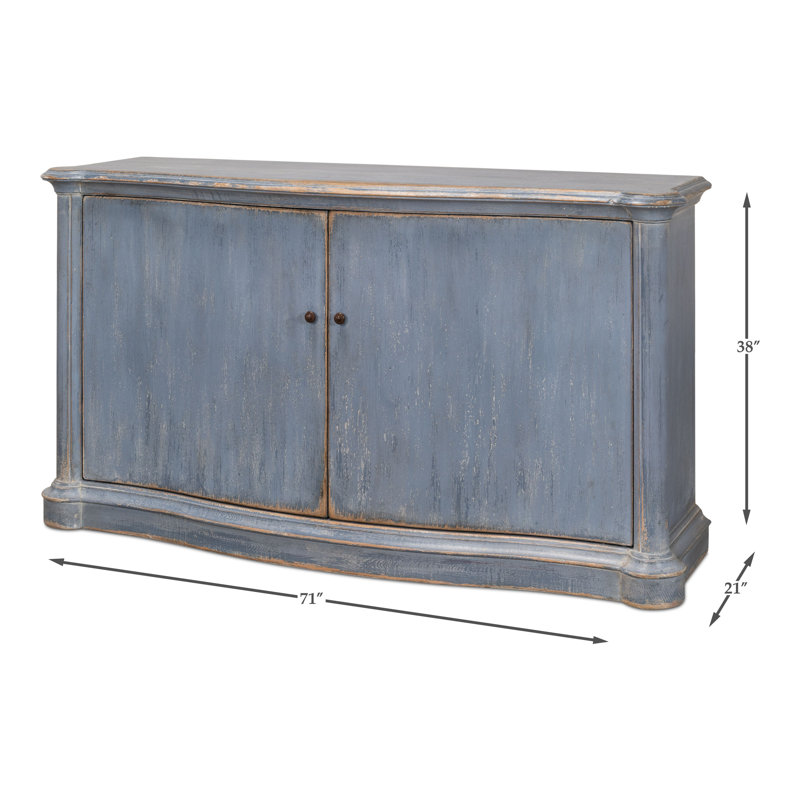 76'' W Solid Wood Sideboard