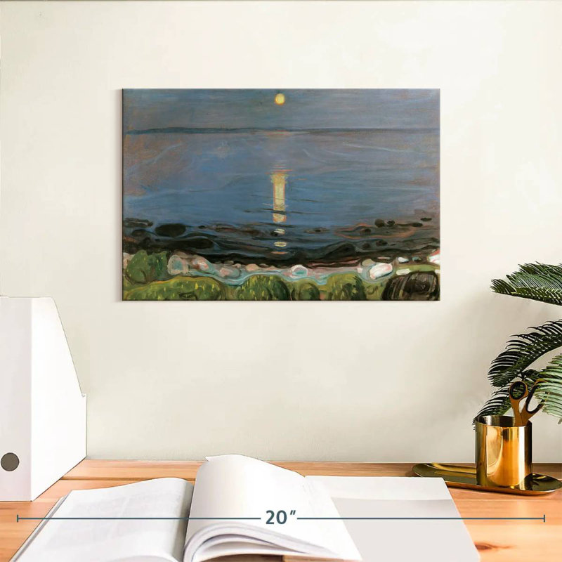 Avery Summer Night By The Beach, H 8 po x l 12 po