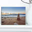 «Risa Stones Balance on Sandy Beach», photographie-1392765351-1392765375