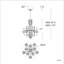 Calliope 12 Light Crystal LED Chandelier-1632001793