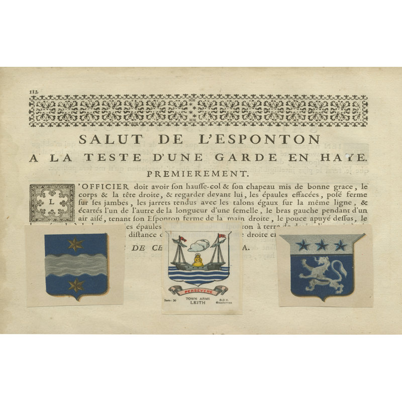 Vintage Armes & Crests III - Wrapped Canvas Print, 30cm H x 46cm W x 3.8cm D