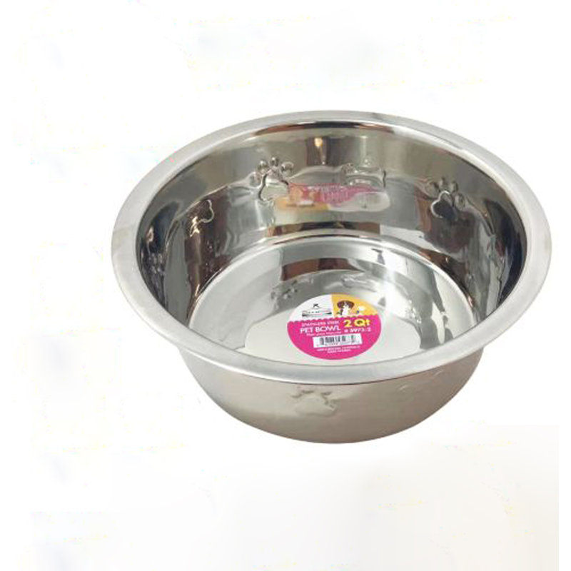 32 Oz Embossed Pet Bowl, 32 Oz