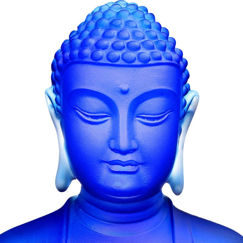 Figurine Signature, Bleu, 1