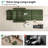  87'W 3-In-1 Convertible Chair Linen Sleeper with Adjustable Backrest and Storage Bag Set Of 2-2002382890