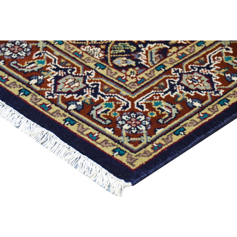 Wool Oriental Area Rug, Runner 2'6" x 10'