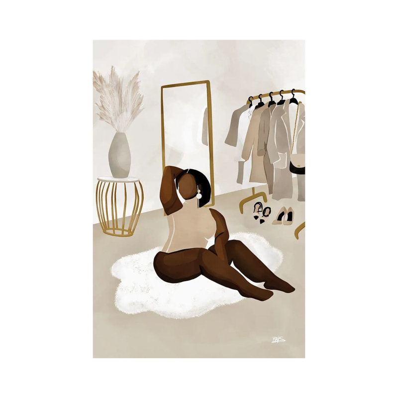 Dena by Bria Nicole - Print on Canvas, Wrapped Canvas, 30.48 cm H x 45.72 cm W