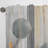 Laisha - Abstract Shapes And Lines II - Modern Curtain - Velvet Room Darkening - 1 panel-641679092