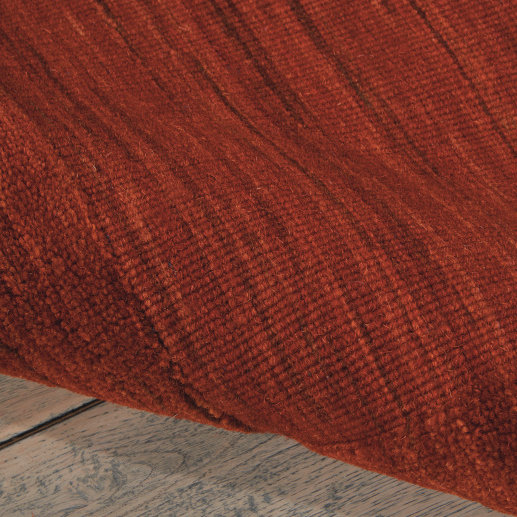 Ripple Wool Area Rug in Barn, Rectangle 5'6" x 7'5"