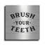 Trinx 'Shiplap Bath III Less Distressed' by Sue Schlabach, Metal Wall Art, 36"x36"-1877396298