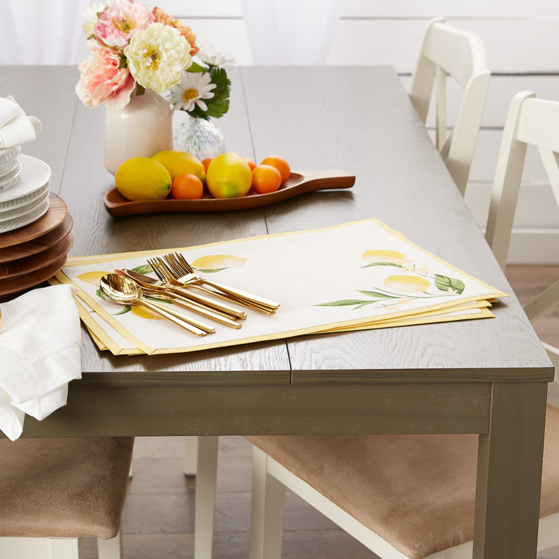 Hyde Cotton Food & Drink Rectangle Placemat
