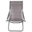 Chaise de terrasse pliante avec coussin Antrice