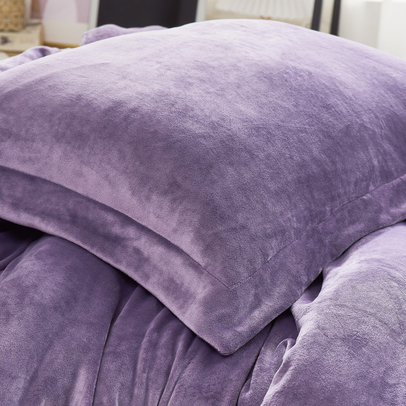 Ensemble d'édredon surdimensionné Coma, Twin XL Comforter + 1 Standard Sham, Mauve