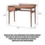 Bureau en bois massif avec cloison Wabi-Sabi-423972989-423972963