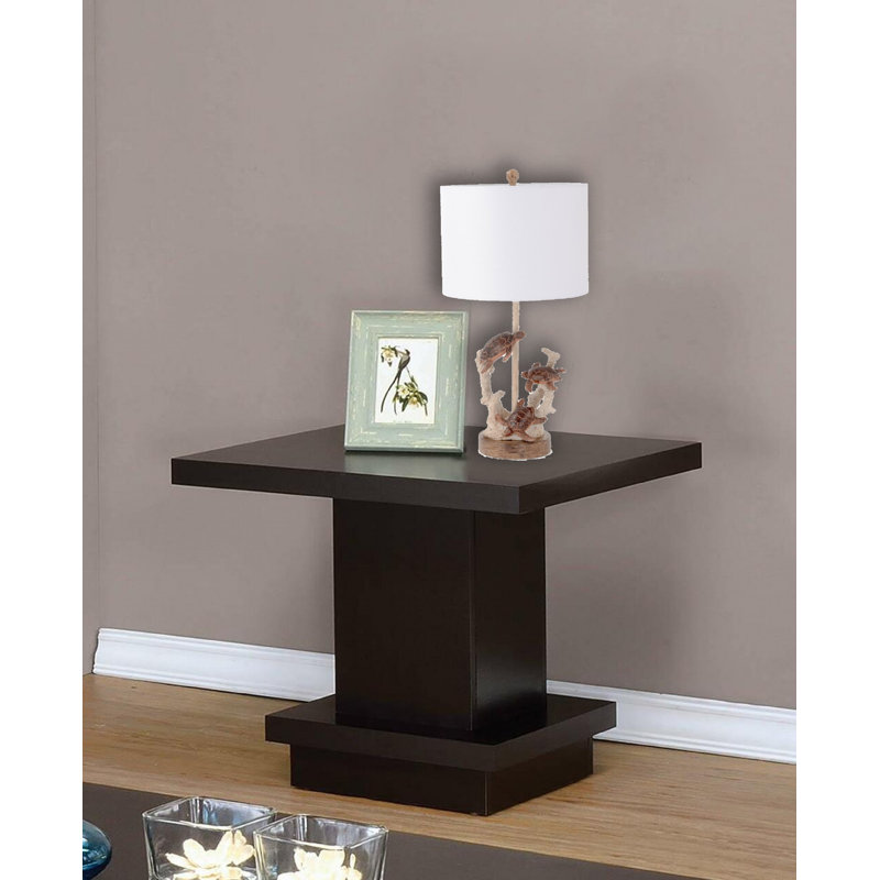 Ensemble de 2 lampes de table Brown Turtle Reef