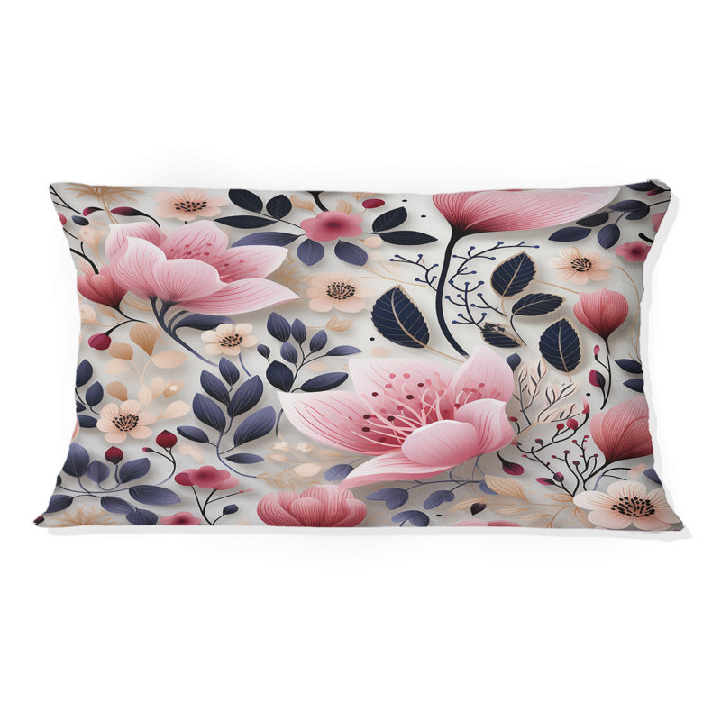 Motif floral rose I Trance