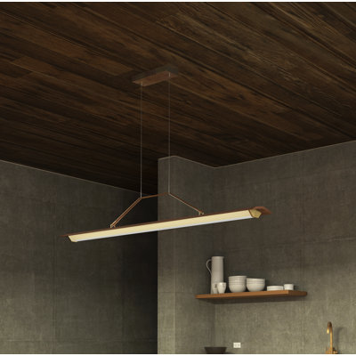 Luminaire suspendu géométrique à 1 lumière Penna