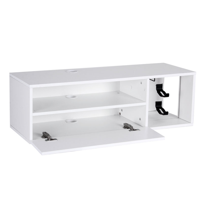 Vernida Unfinished Floating TV Stand for TVs up to 32"