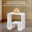 Tabouret de douche de salle de bain autoportant à surface solide Casainc Riverside