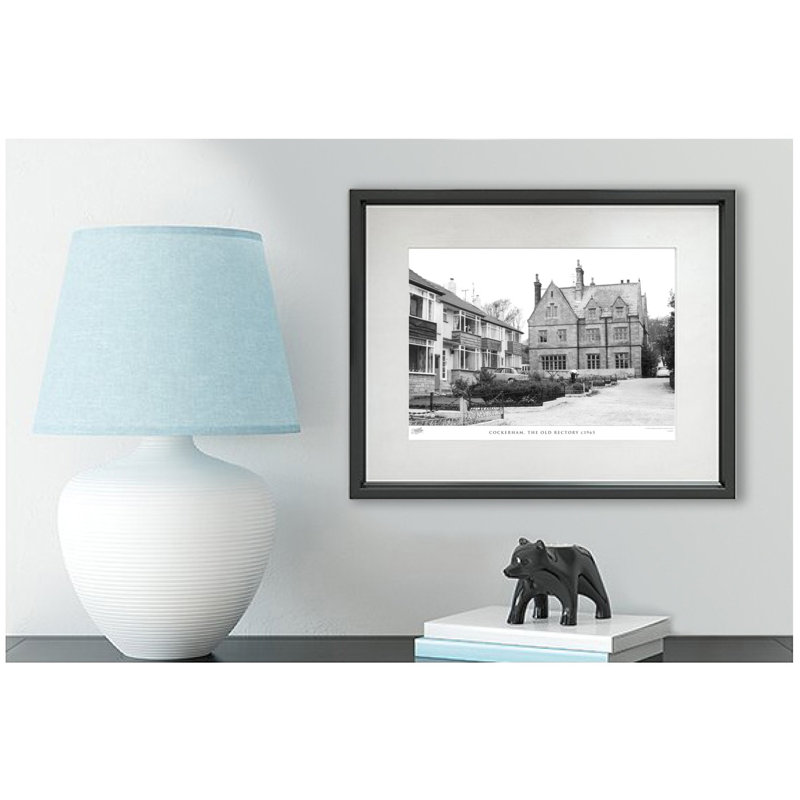 Cockerham, The Old Rectory C1965 - Single Picture Frame Print, 45cm H x 60cm W x 2.3cm D