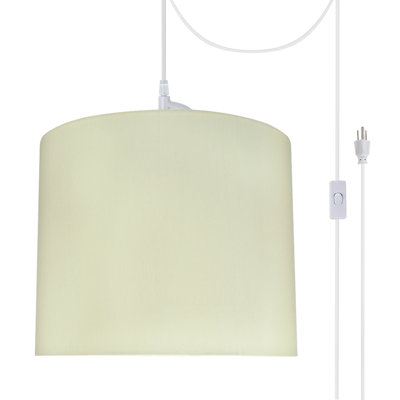 Luminaire suspendu tambour 1 lumière Haywards