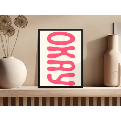 Chaning Single Picture Frame Print