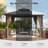  Outdoor Patio Gazebo, Hardtop Gazebo with Galvanized Steel Roof & Aluminum Frame,Heavy Duty Permanent Pavilion with Netting & Curtains for Patio, Lawn, Deck-114597859