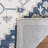 Cremont Hand Tufted Wool Cotton Oriental Rug in Ivory/Navy-1282641073