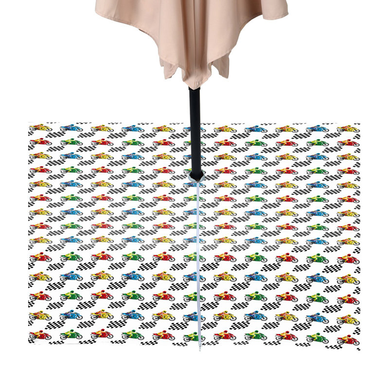 Geometric Tablecloth, 104" x 60"