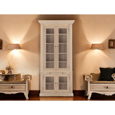 Anibar 609.6 cm H x 254 cm W Library Bookcase