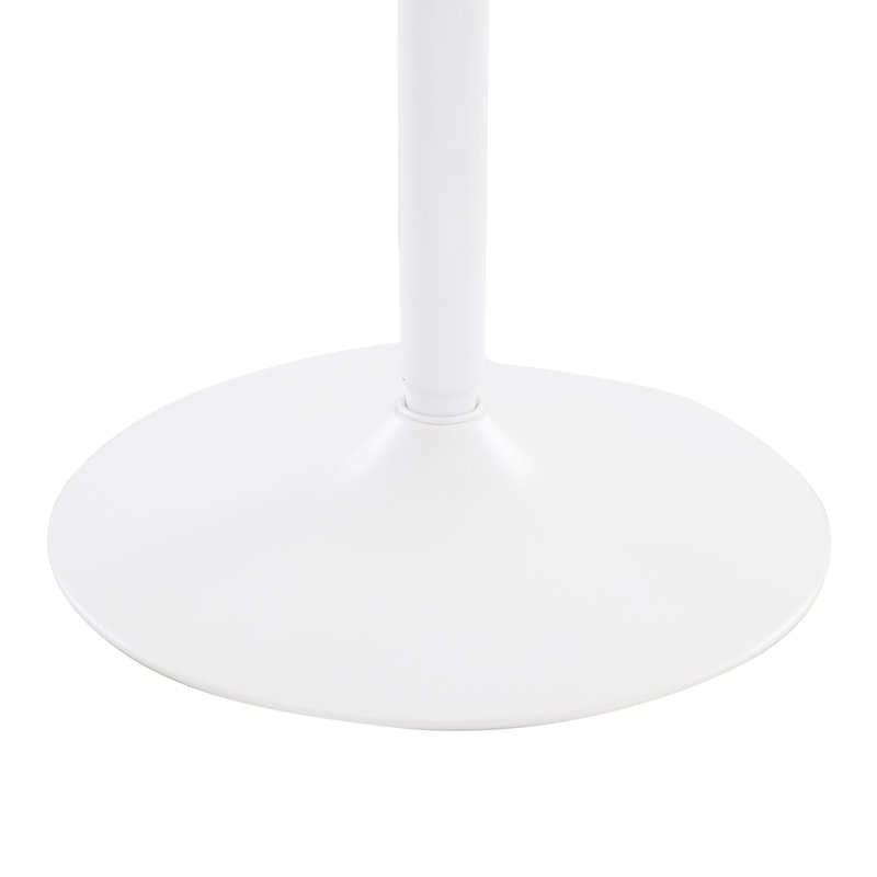 Table de salle à manger industrielle, Blanc