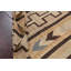 Tapis kilim à teinture naturelle 5 x 8