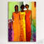 « girlfriends » par keith mallett, reproduction d’art sur toile-232178869
