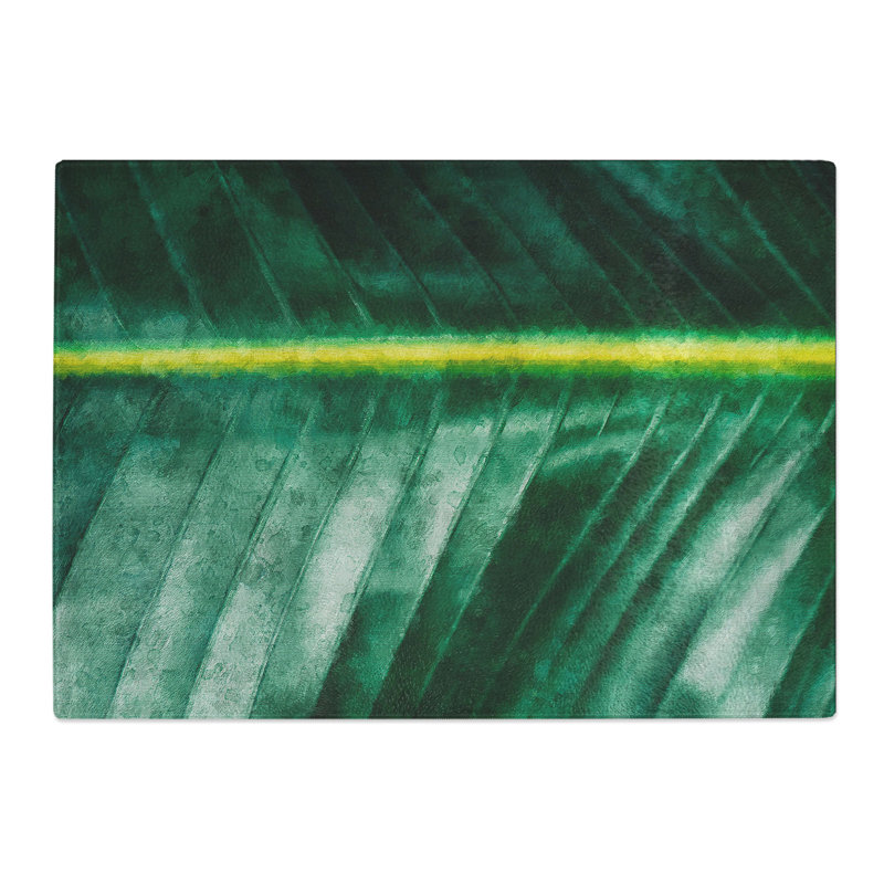 Leaf Line Chopping Board, 0.4cm H x 28.5cm W x 39cm L