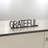Colma Black Metal "Grateful" Table Sign