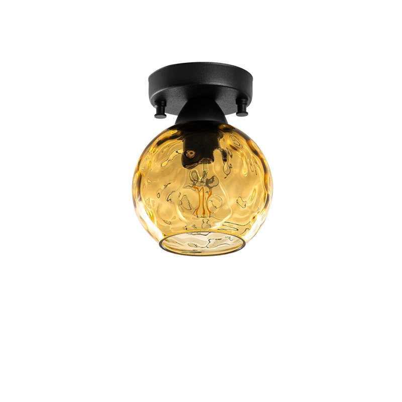 Lustre, Noir / Jaune