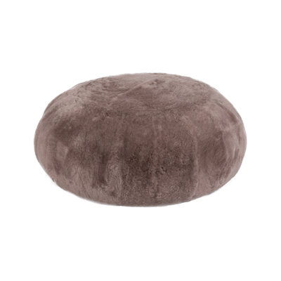 Shorn Sheepskin Ottoman