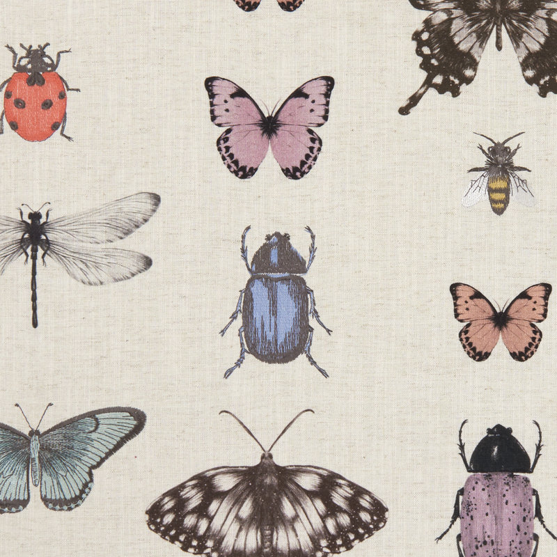 Botanica Papilio Fabric, Blush/Natural