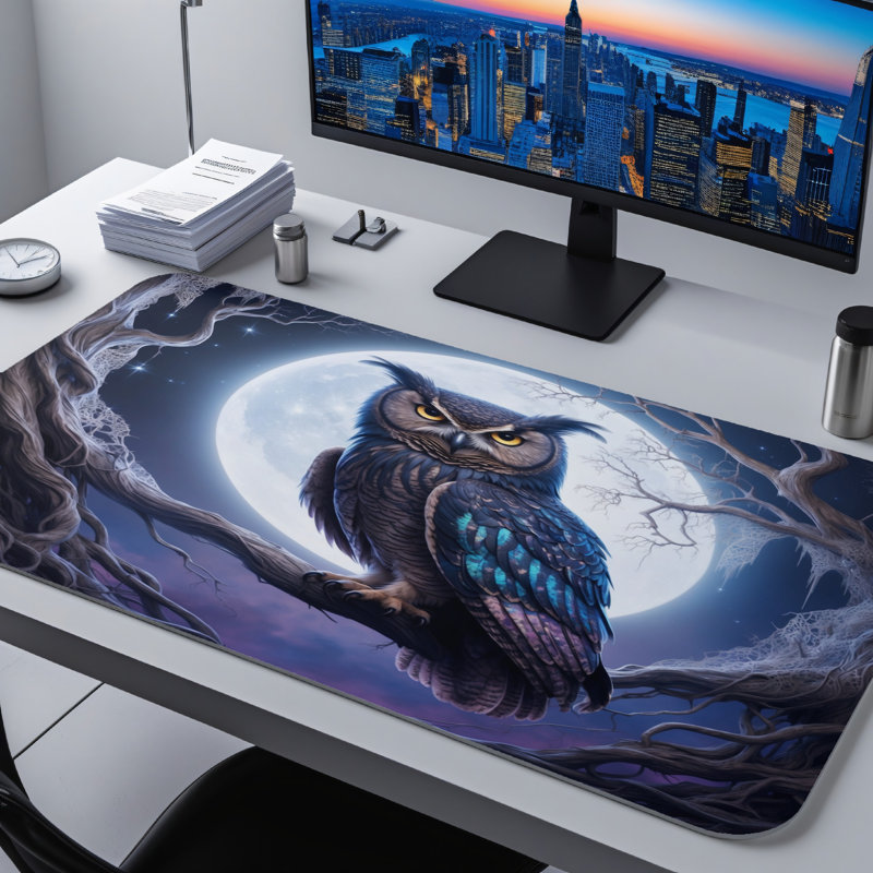 Polyester Desk Pad, 23.6x13.8