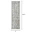 Tapis oriental en polypropylène tissé à la machine Aldolphus-269040391
