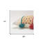 Coussin lombaire multicolore