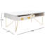 Table basse en bois massif avec rangement-689531922