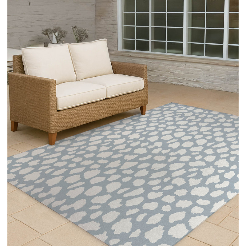 Tapis d'extérieur antidérapant Animal Spot, Rectangle 5 pi x 7 pi