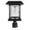 Lampe solaire Gama Sonic Aspen avec monteur 3 po facile à installer