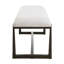 Banc long noir Garr