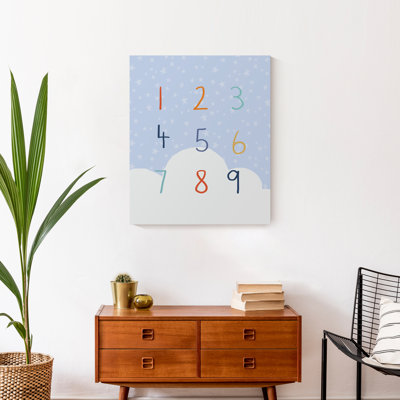 «Number Stars», art sur toile