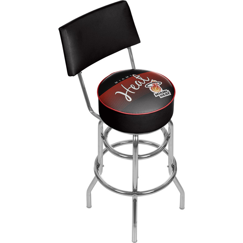 Tabouret de bar pivotant 31 po NBA, Heat de Miami